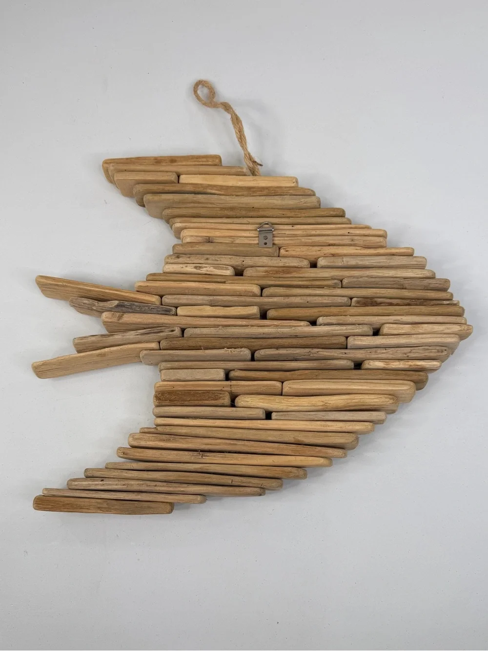Coastal/Nautical Home/Beach House-Driftwood Fish Wall Decor